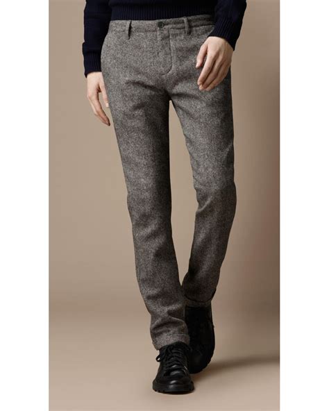 burberry brit trousers|burberry trousers men.